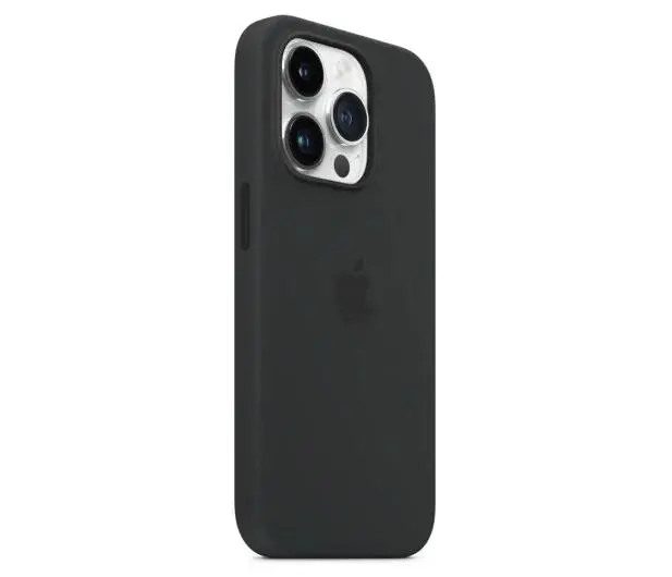Etui Apple silikonowe z MagSafe do iPhone 14 Pro Północ