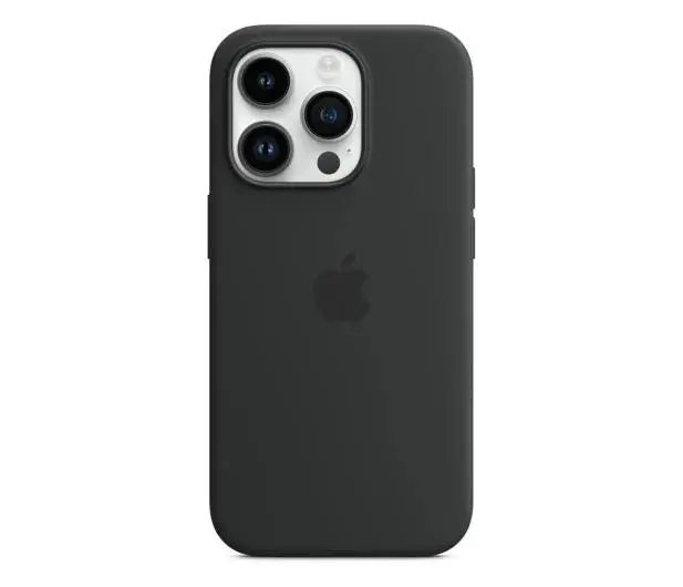Etui Apple silikonowe z MagSafe do iPhone 14 Pro Północ