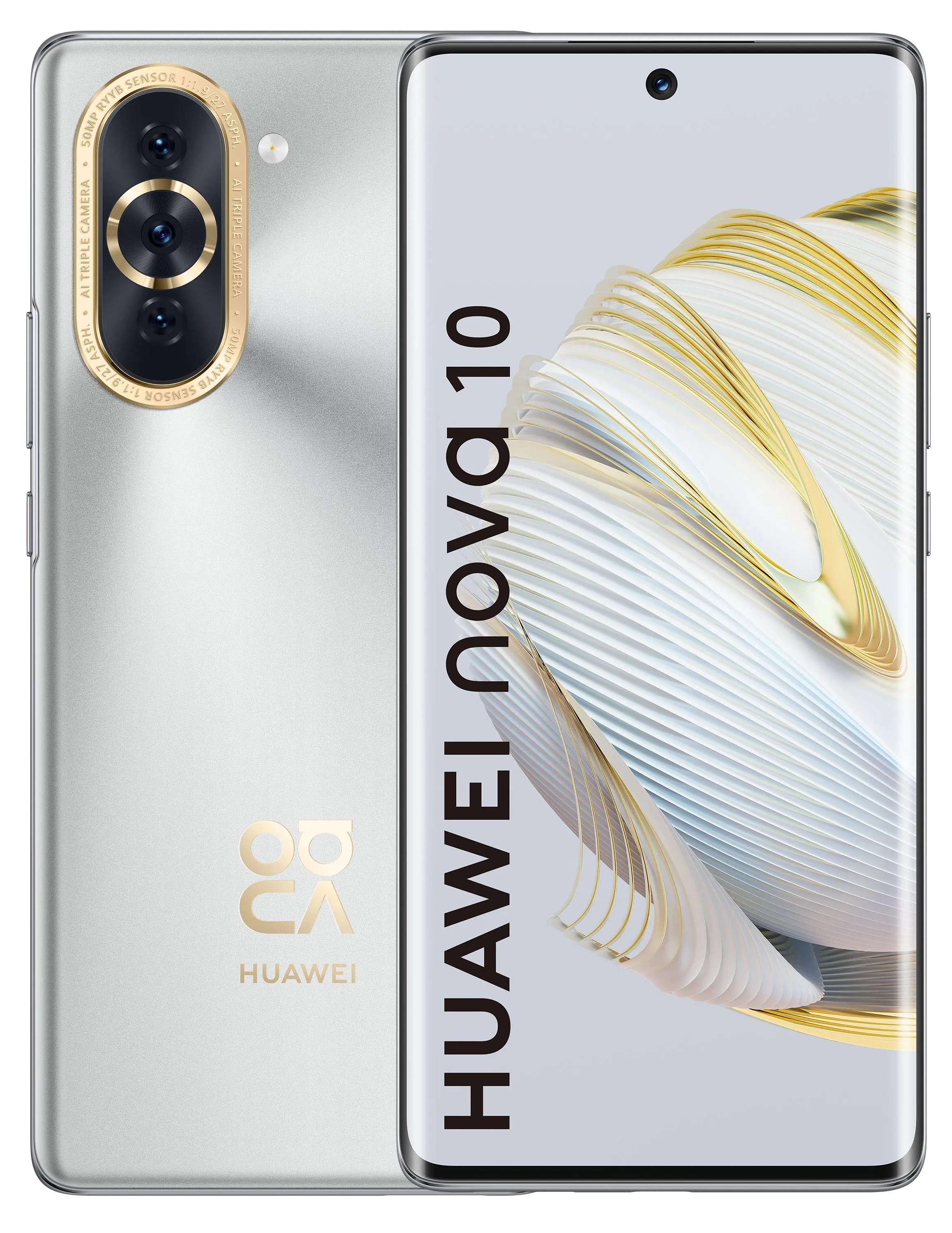 Smartfon Huawei nova 10 8/128GB 6,67" 120Hz 50Mpix Srebrny