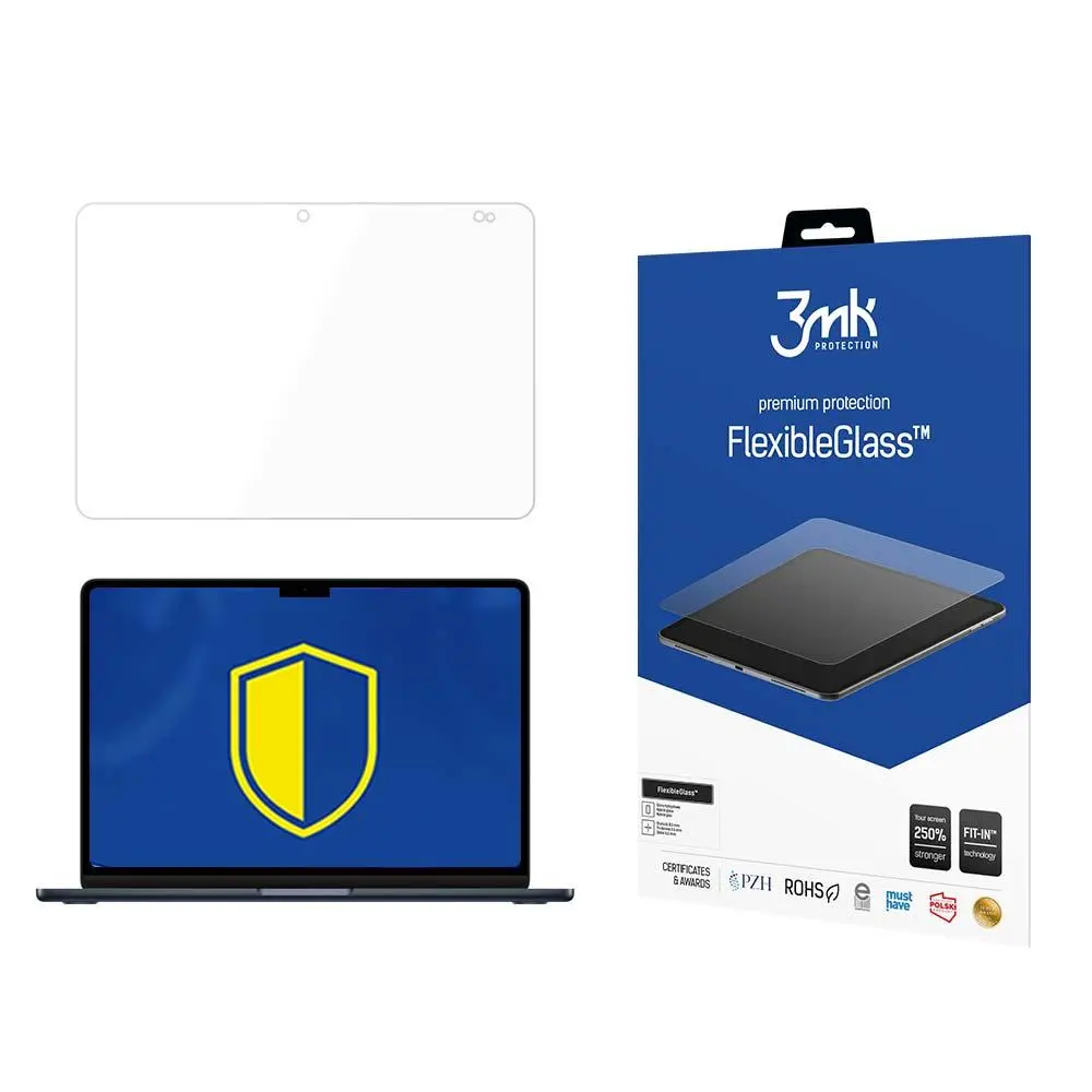 Szkło hybrydowe 3mk FlexibleGlass do MacBook Air 2022 M2
