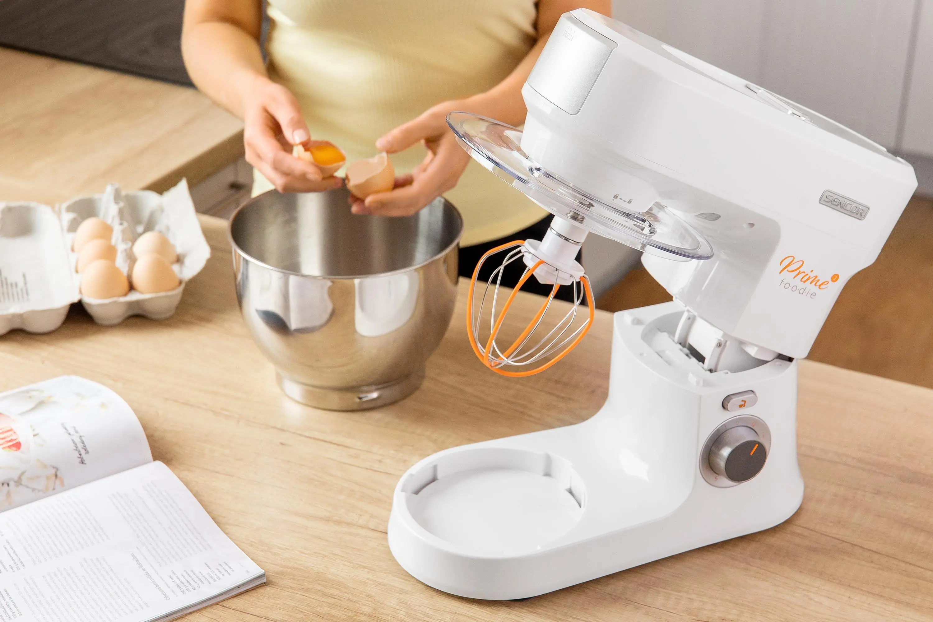 Robot planetarny Sencor STM 3760WH 1000W Maszynka do mielenia Blender kielichowy