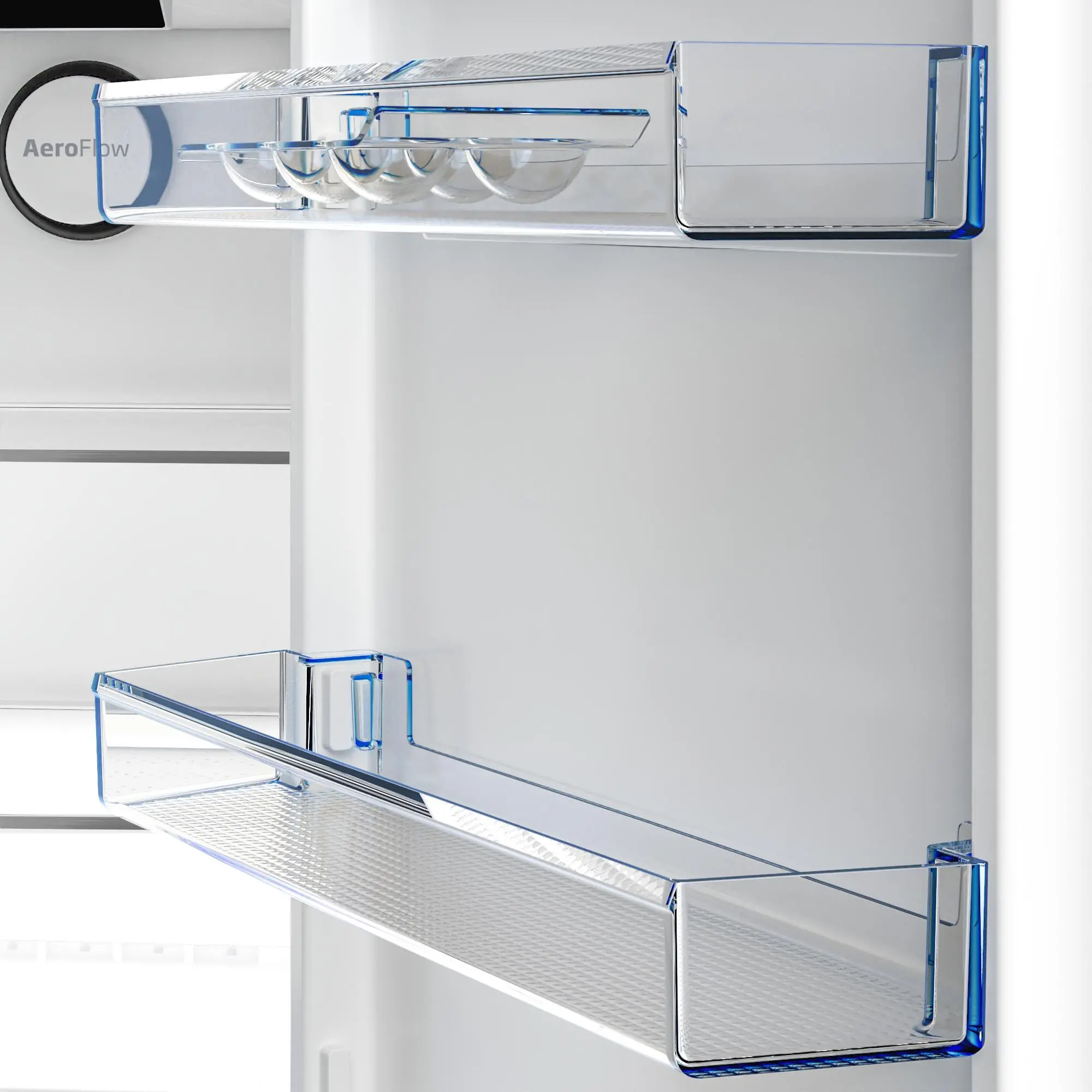 Lodówka Beko bPro500 B5RCNA406HXB1 Pełny No Frost 203,5cm Komora świeżości Platinum
