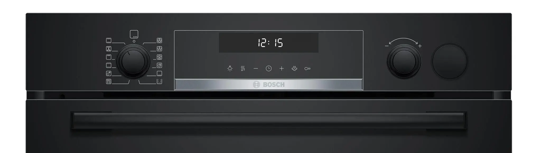 Piekarnik elektryczny parowy Bosch Serie 6 HRA5380B0 Termoobieg Czarny