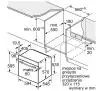 Piekarnik elektryczny parowy Bosch HRA5380B0 Termoobieg Czarny