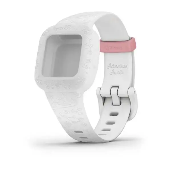Opaska Garmin Vivofit jr. 3 Disney Princess Biały