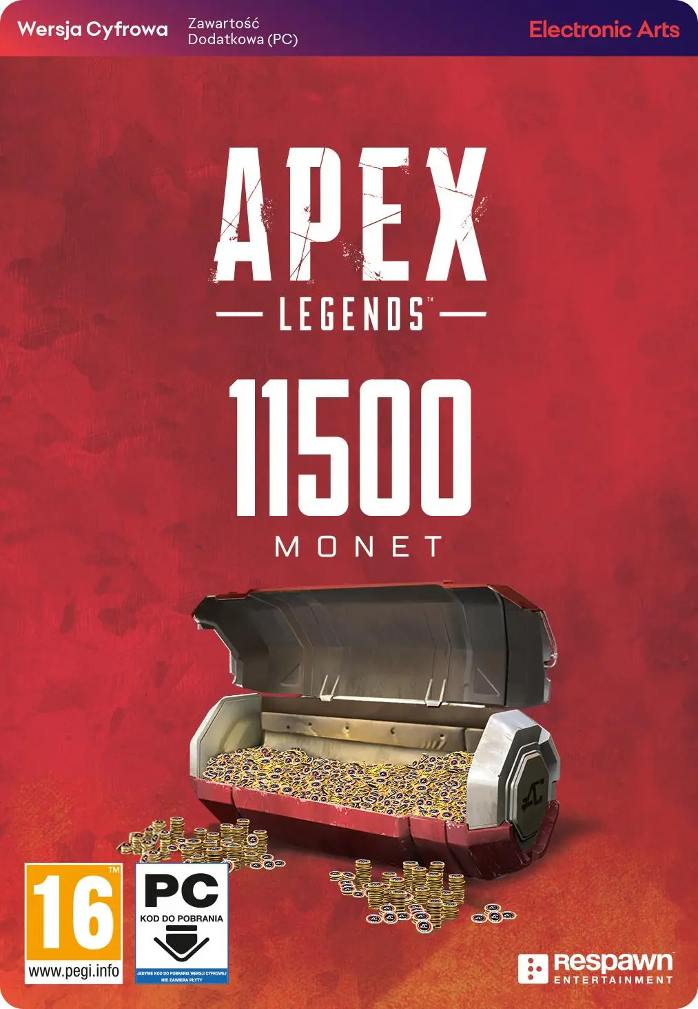 Apex Legends - 11500 monet [kod aktywacyjny] PC