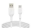 Kabel Belkin CAB001BT1MWH BoostCharge USB-C do USB-A 1m Biały