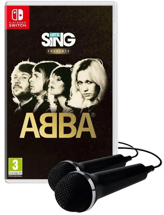 Let's Sing ABBA + 2 mikrofony Gra na Nintendo Switch