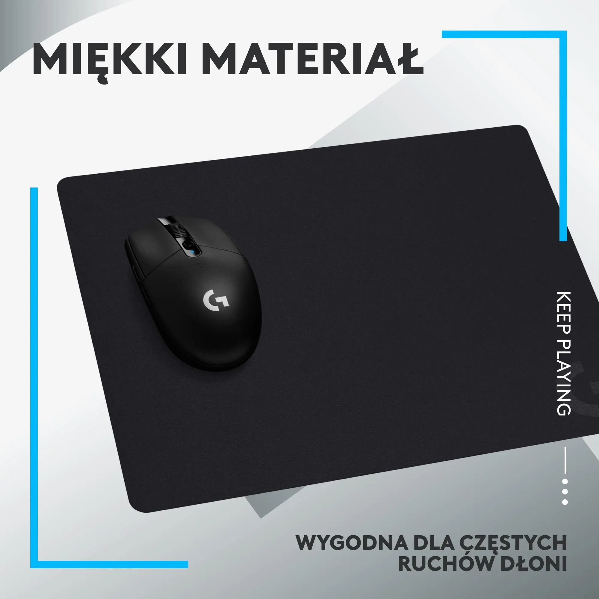 Podkładka Logitech G240 M Czarny