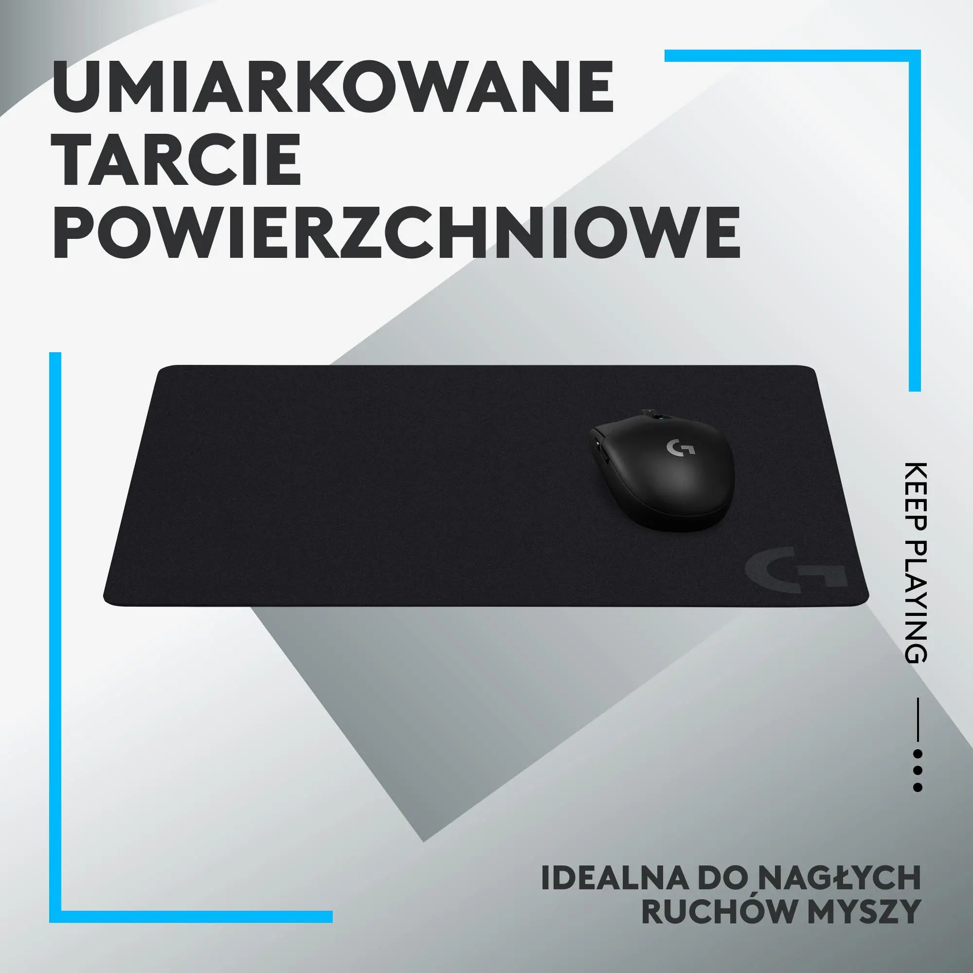 Podkładka Logitech G240 M Czarny