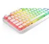 Klawiatura mechaniczna Endorfy Thock TKL Pudding Onyx White Red Kailh Red RGB Biały