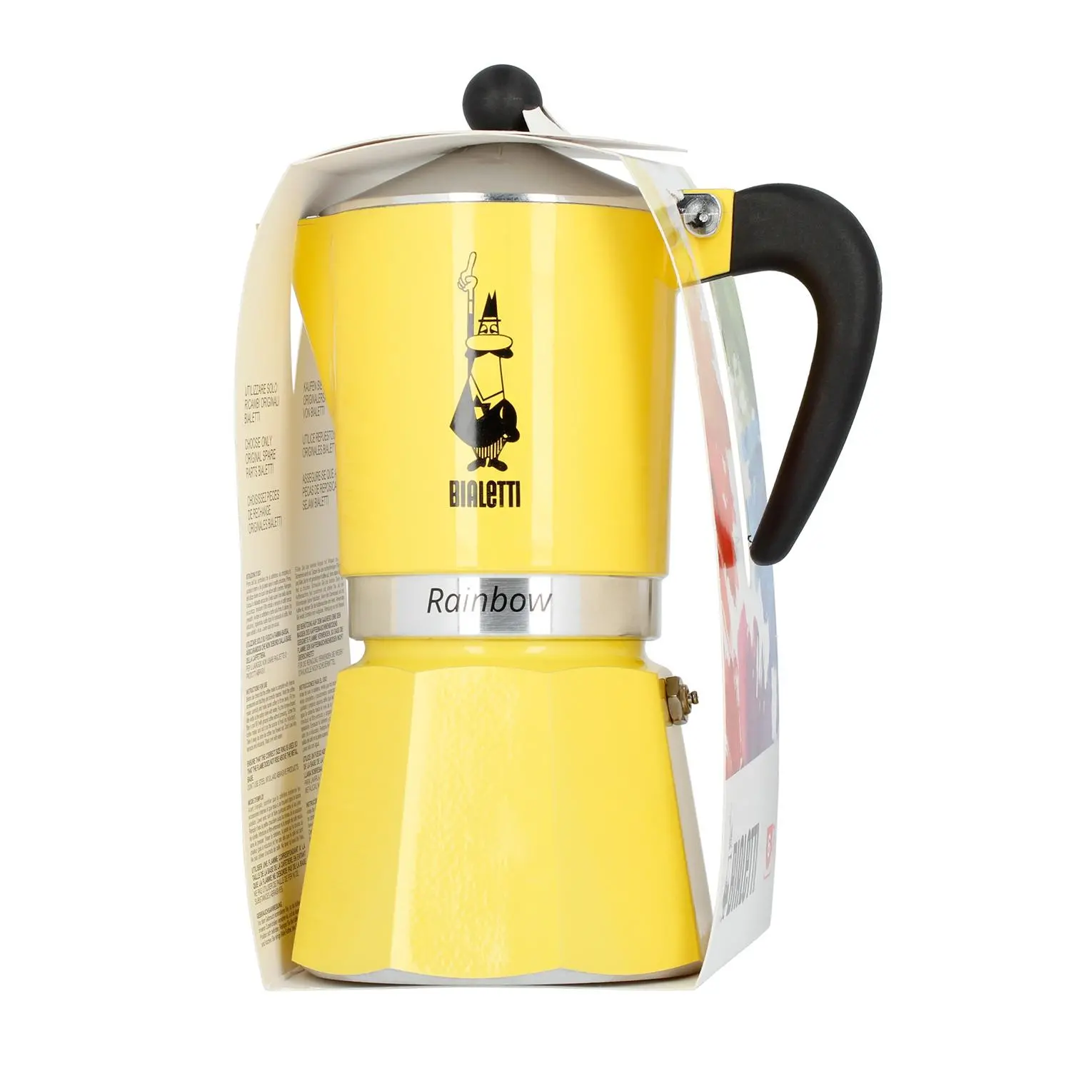 Kawiarka Bialetti Rainbow 6tz 300ml Żółty