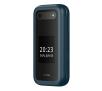 Telefon Nokia 2660 Flip 4G 2,8" 0.3Mpix Niebieski + stacja ładująca