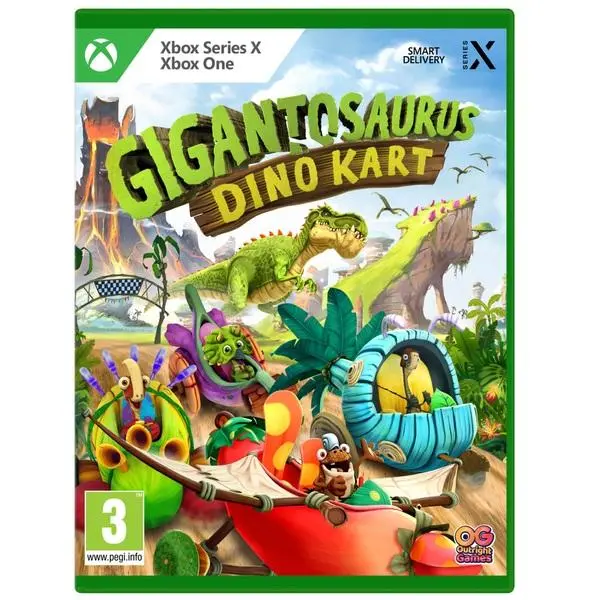 Gigantozaur Dino Kart Gra na Xbox Series X / Xbox One