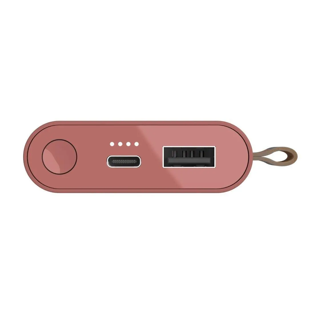 Powerbank Fresh 'n Rebel 6000mAh USB-C Safari red