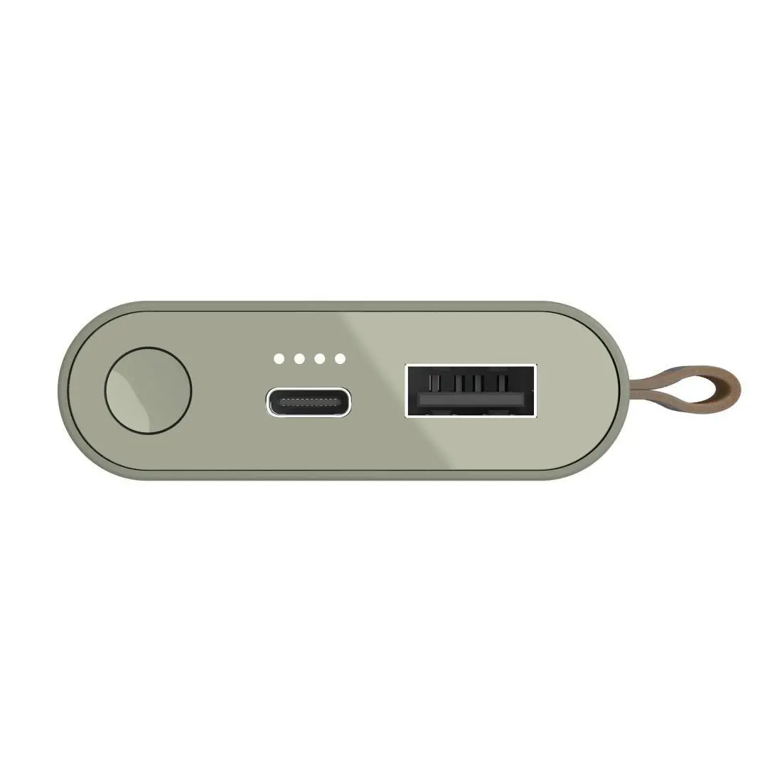Powerbank Fresh 'n Rebel 6000mAh USB-C Dried green