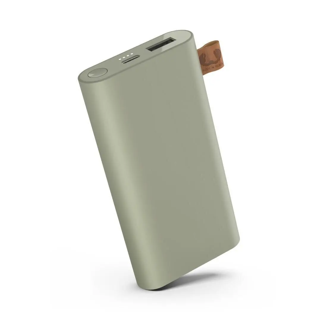 Powerbank Fresh 'n Rebel 6000mAh USB-C Dried green