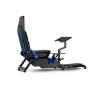 Fotel Next Level Racing NLR-S027 Flight Simulator Boeing Commercial Edition kokpit do 150kg Czarno-niebieski