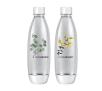 Saturator Sodastream Terra + butelki Fuse Białe Kwiaty