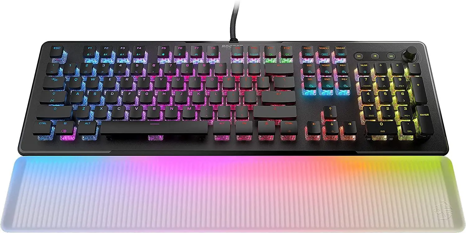 Klawiatura opto-mechaniczna Roccat Vulcan II Max AIMO Czarny