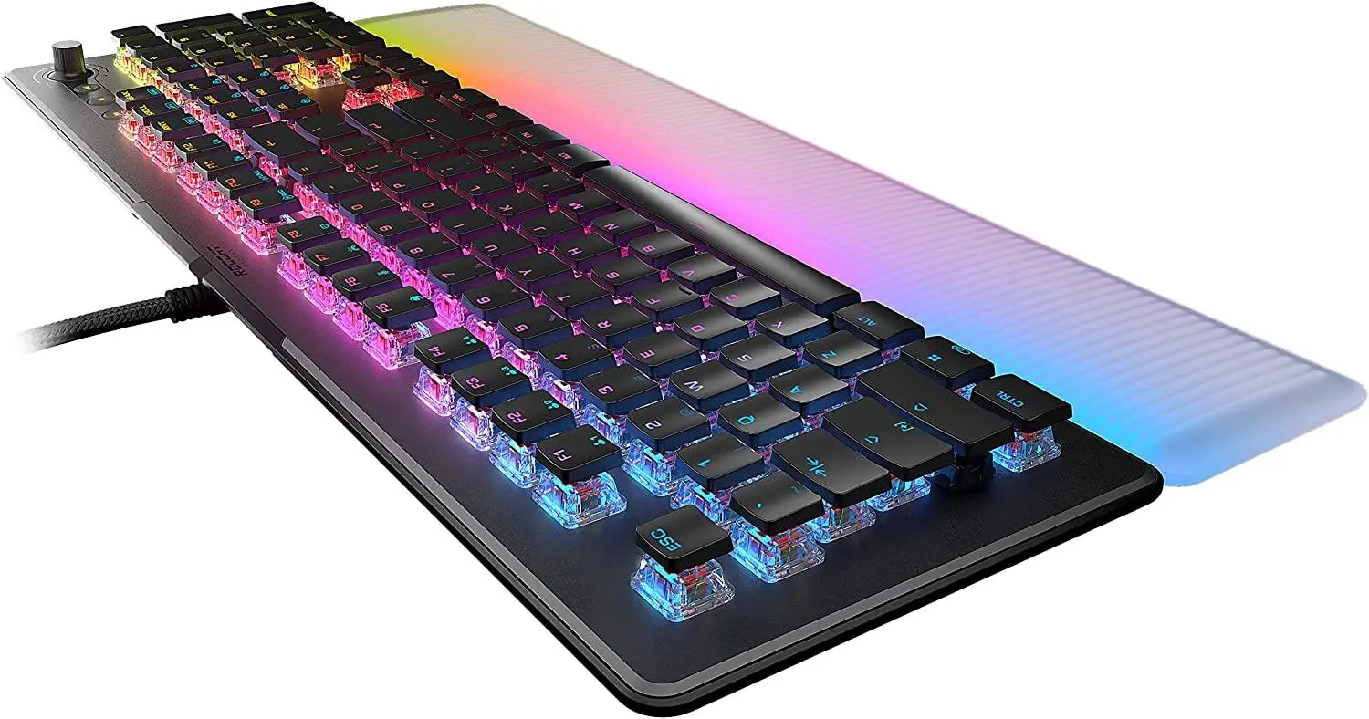 Klawiatura opto-mechaniczna Roccat Vulcan II Max AIMO Czarny