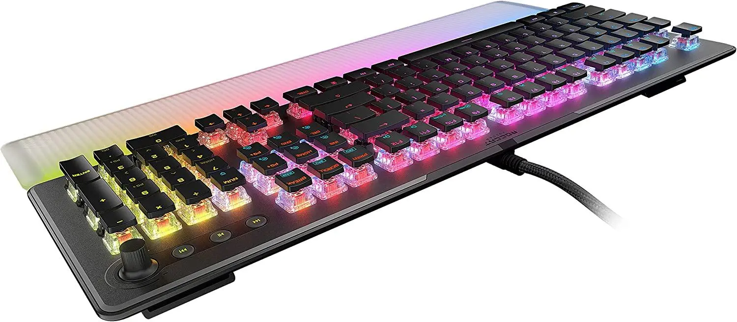 Klawiatura opto-mechaniczna Roccat Vulcan II Max AIMO Czarny