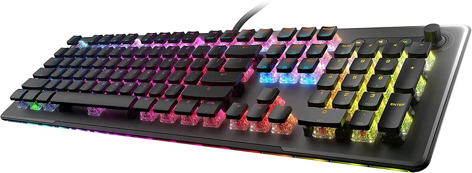 Klawiatura opto-mechaniczna Roccat Vulcan II Max AIMO Czarny