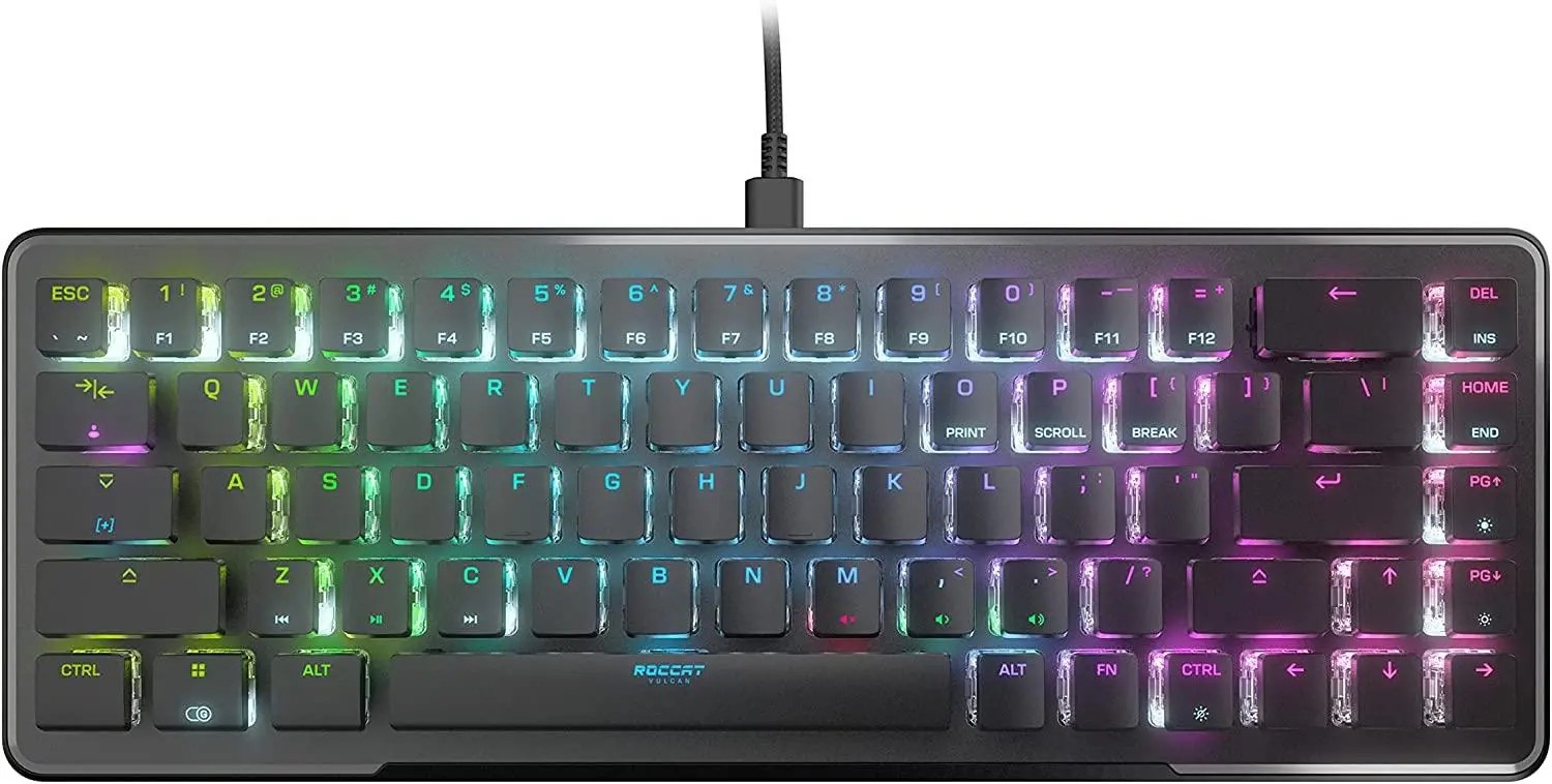 Klawiatura opto-mechaniczna Roccat Vulcan II Mini AIMO Czarny