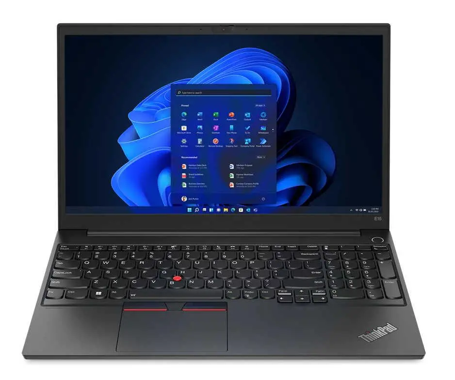 Laptop biznesowy Lenovo ThinkPad E15 Gen4 15,6" i5-1235U 16GB RAM 512GB Dysk SSD MX550 Win11 Pro Czarny