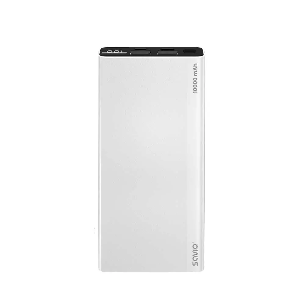 Powerbank Savio BA-04 10000mAh 20W Biały