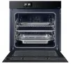 Piekarnik elektryczny parowy Samsung Bespoke NV7B7997AAK Dual Cook Termoobieg AirFry Termosonda Zdalne sterowanie Czarny