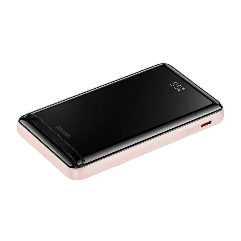 Powerbank Baseus PPCX000204 Magnetic Bracket 10000mAh 20W Różowy