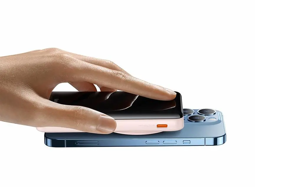 Powerbank Baseus PPCX000204 Magnetic Bracket 10000mAh 20W Różowy