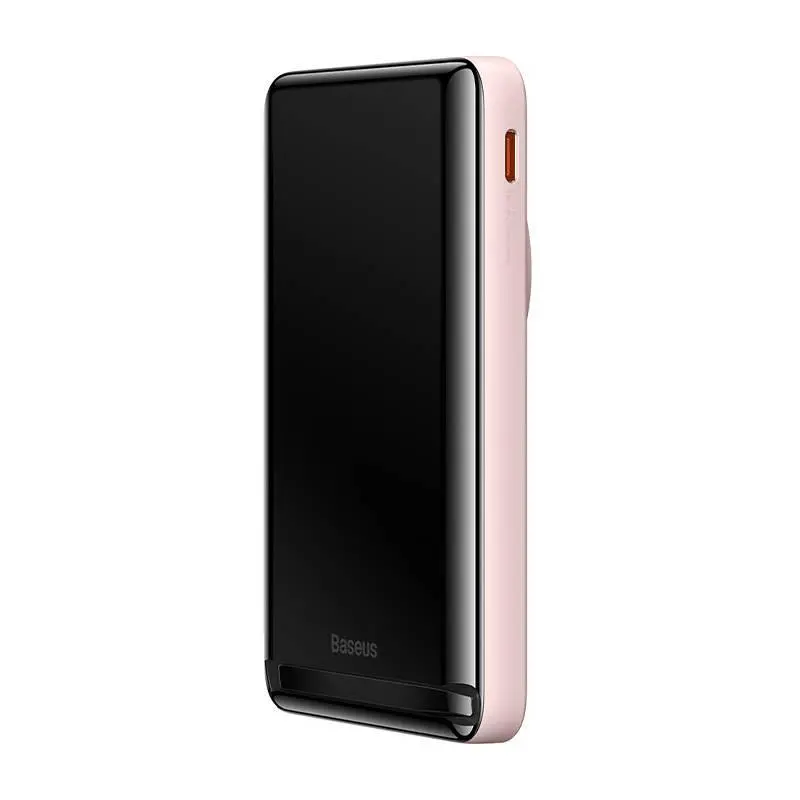 Powerbank Baseus PPCX000204 Magnetic Bracket 10000mAh 20W Różowy