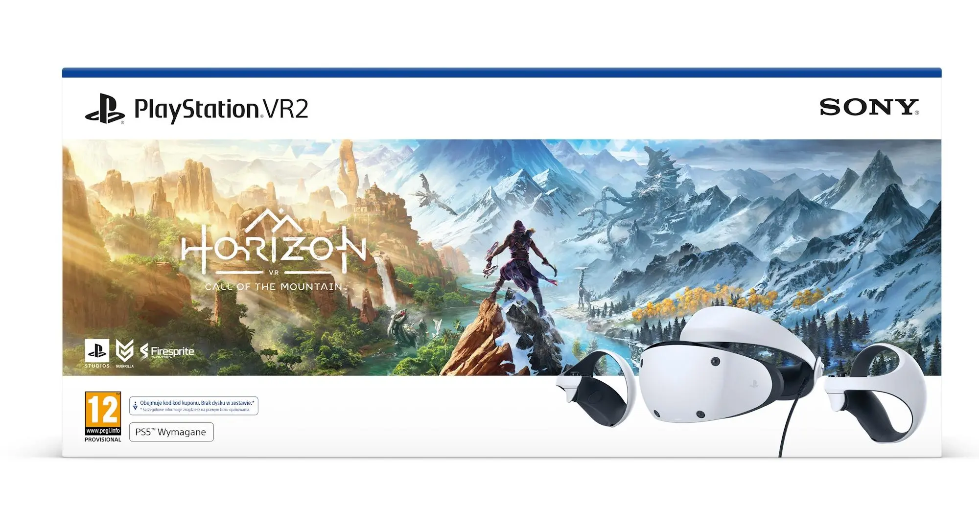 Okulary VR Sony Pakiet PlayStation VR2 Horizon Call of the Mountain