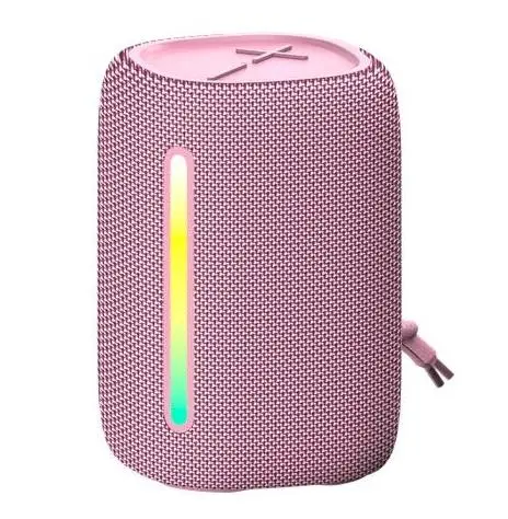 Głośnik Bluetooth Forever BS-10 LED 10W Różowy