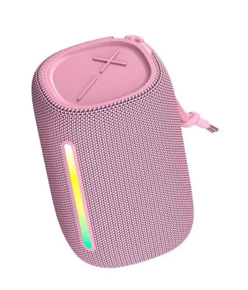 Głośnik Bluetooth Forever BS-10 LED 10W Różowy