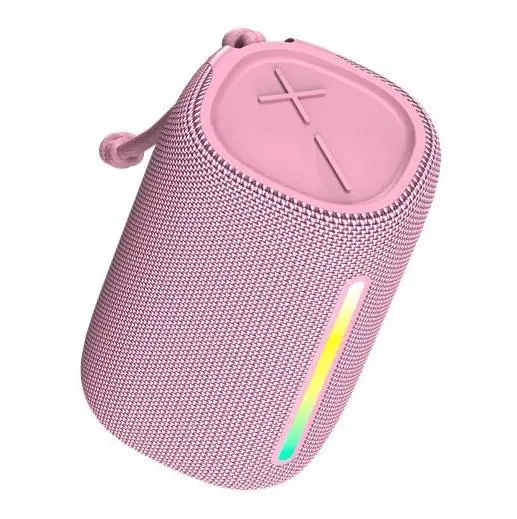 Głośnik Bluetooth Forever BS-10 LED 10W Różowy