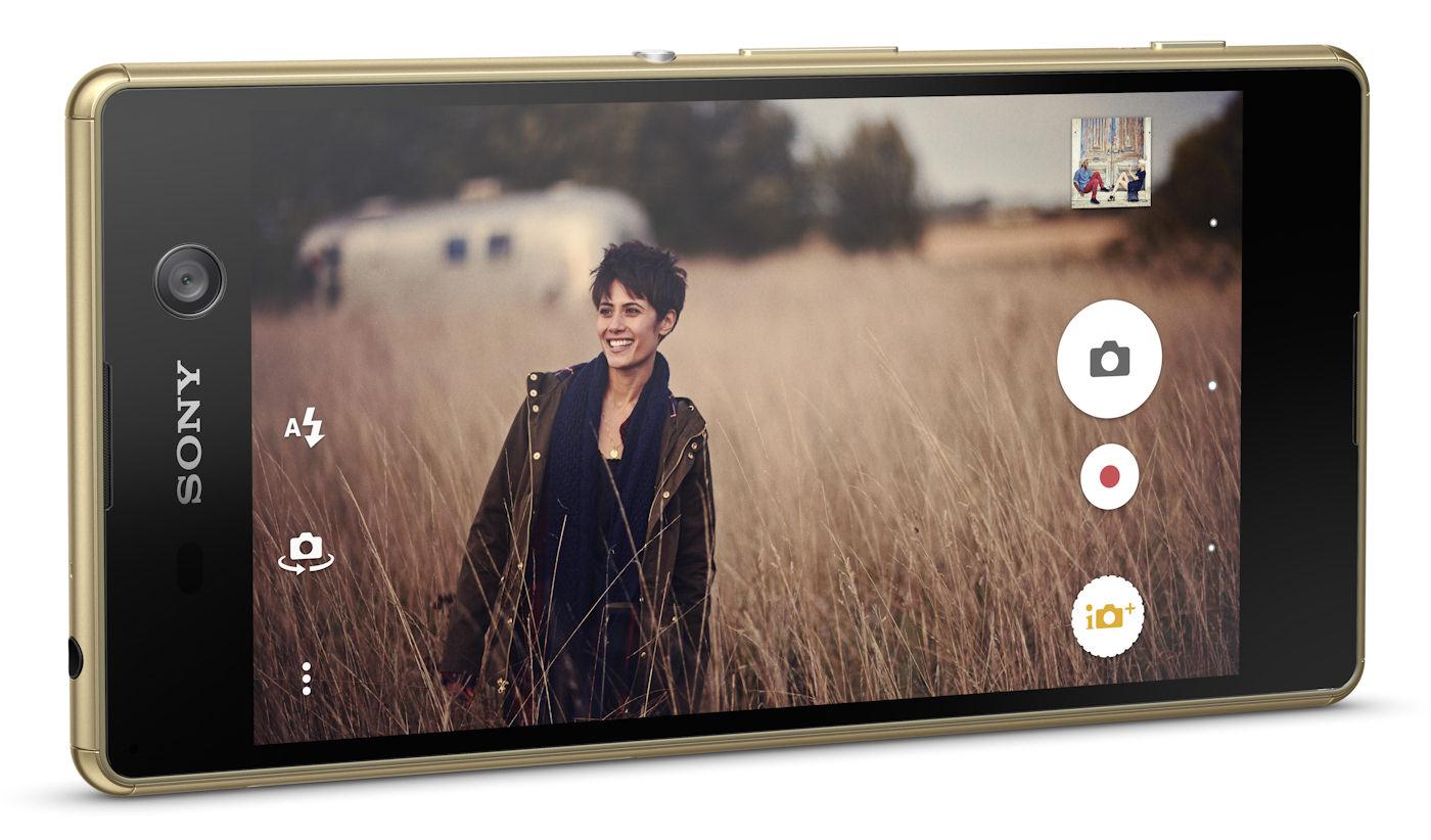 Sony Xperia M5 (złoty) + Smart Watch 2 (srebrny)