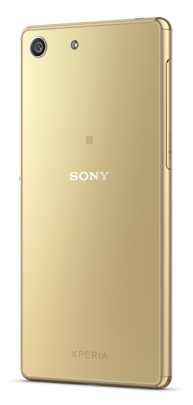 Sony Xperia M5 (złoty) + Smart Watch 2 (srebrny)