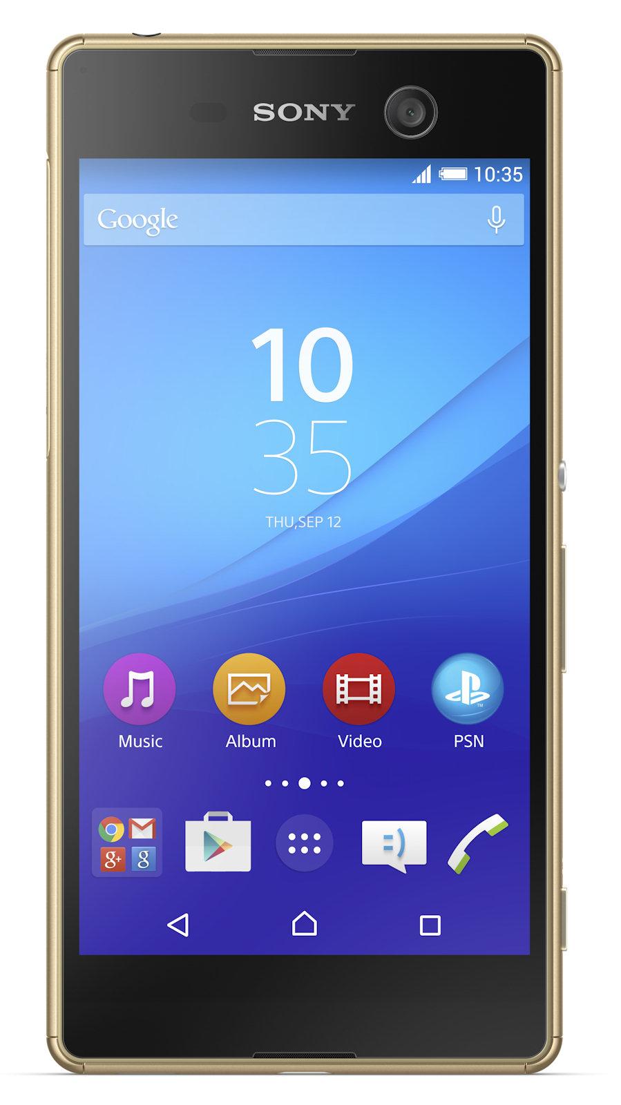 Sony Xperia M5 (złoty) + Smart Watch 2 (srebrny)