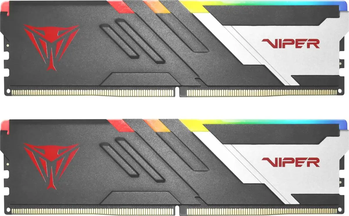 Pamięć RAM Patriot Viper Venom RGB DDR5 32GB (2 x 16GB) 6200 CL40 Szary