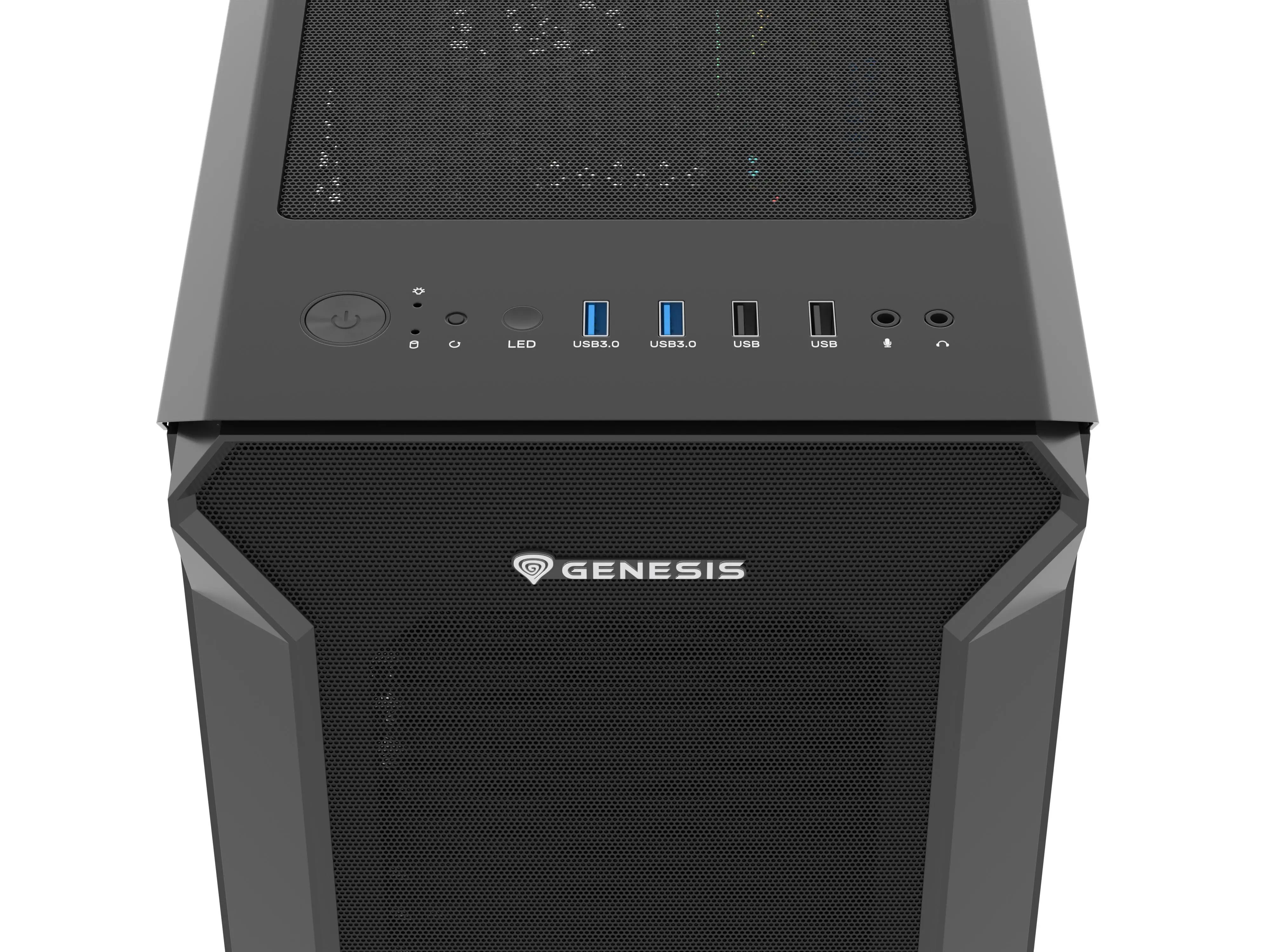 Obudowa Genesis Irid 505F Czarny