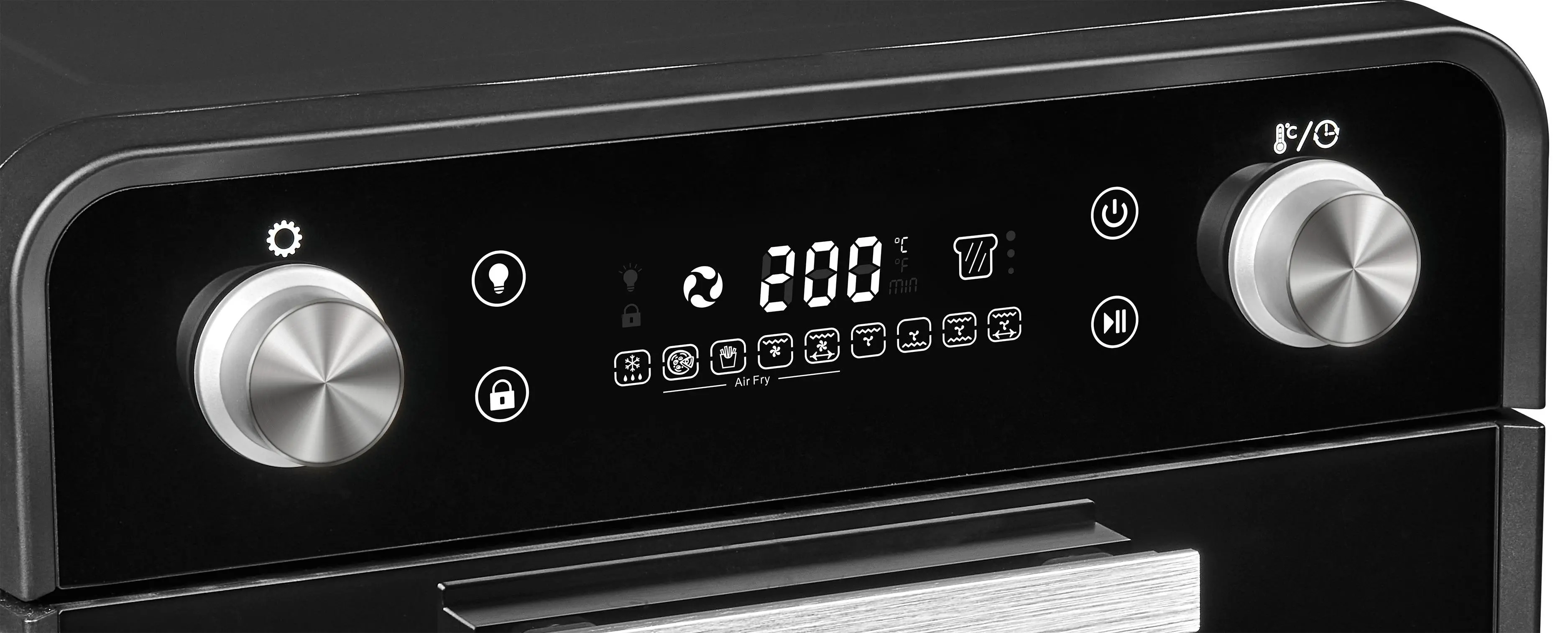 Mini piekarnik Raven 5w1 z funkcją air fryer EPI007 Rożen 22l