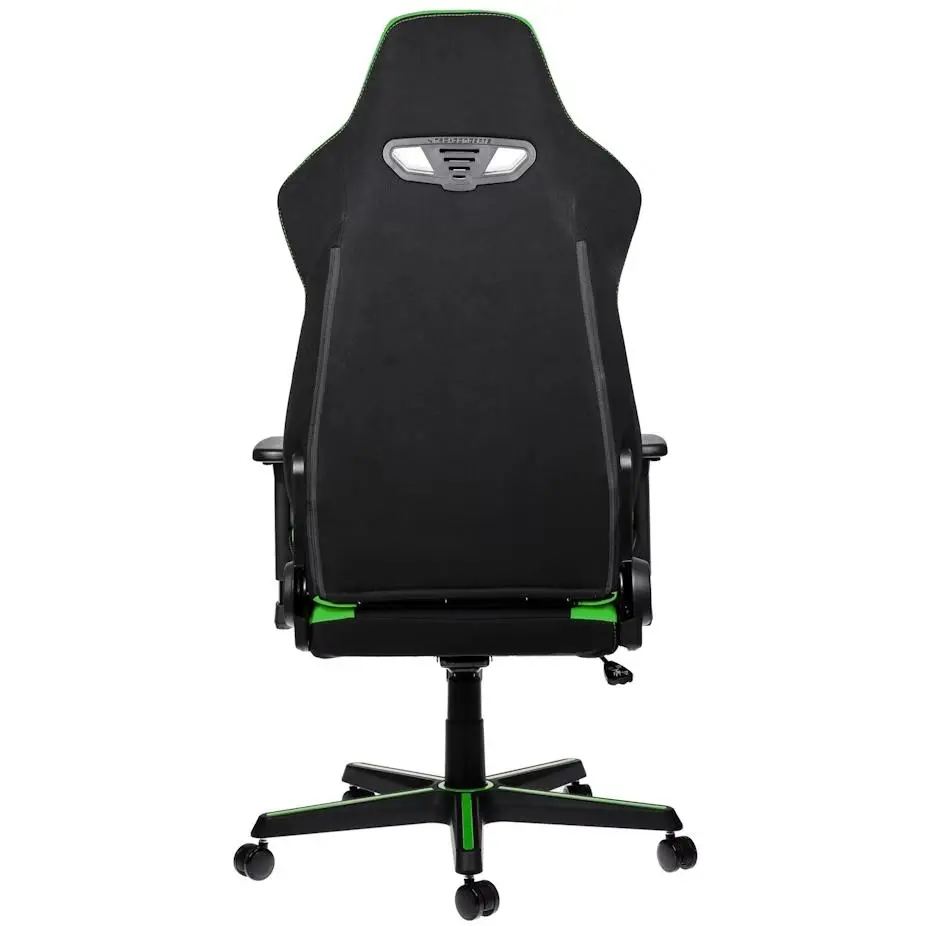 Fotel Nitro Concepts S300 Atomic Green Gamingowy do 135kg Tkanina Czarno-zielony