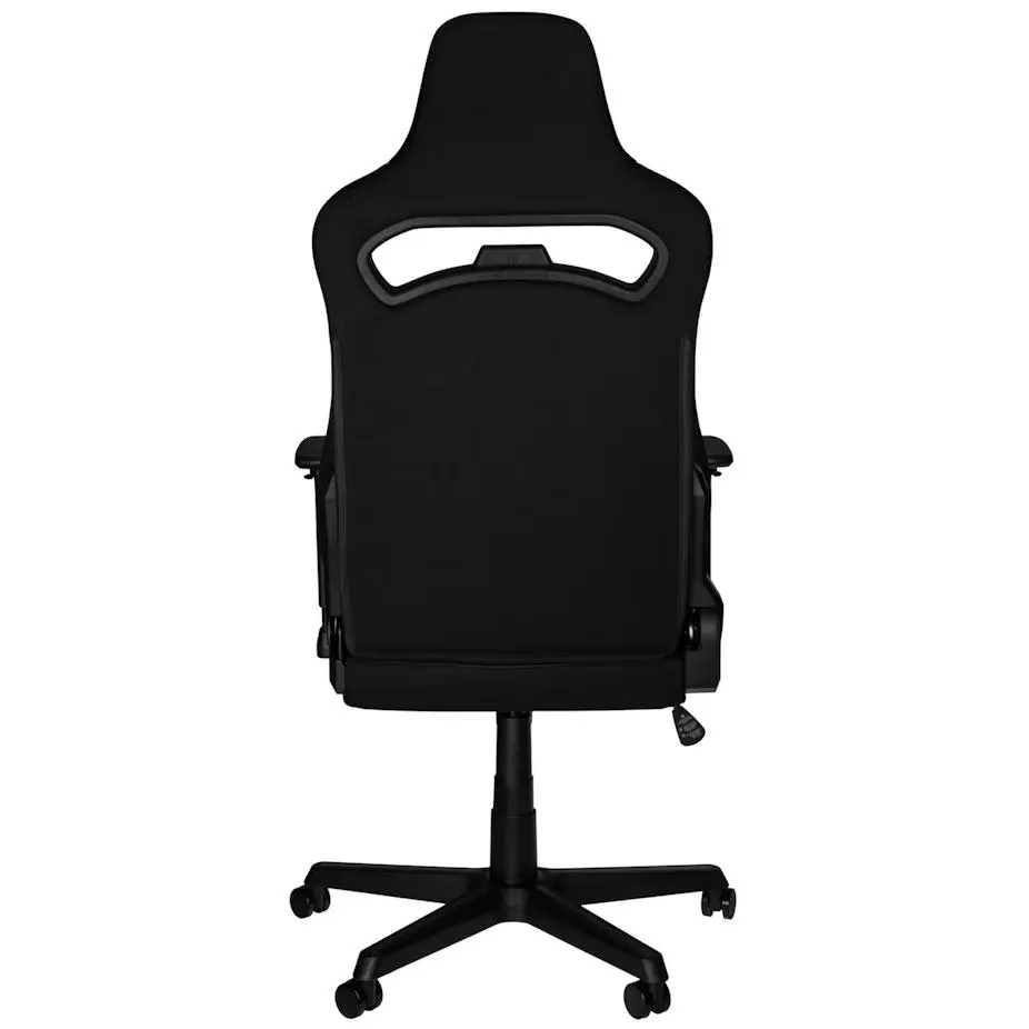 Fotel Nitro Concepts E250 Stealth Black Biurowy do 120kg Tkanina Czarny