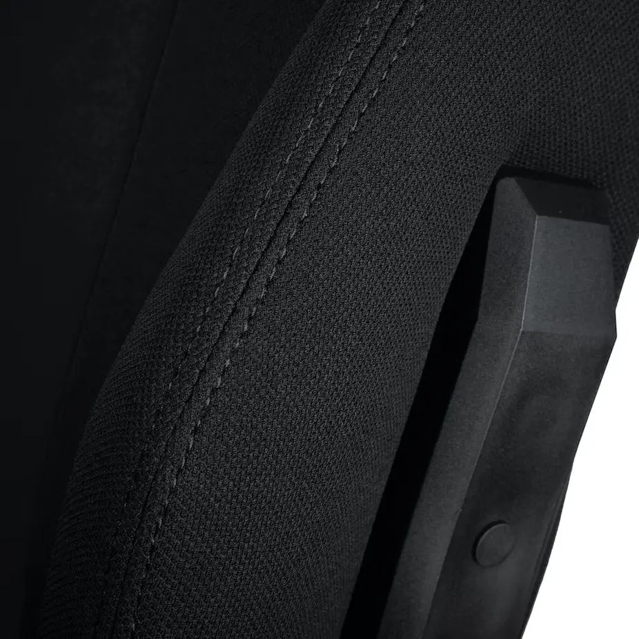 Fotel Nitro Concepts E250 Stealth Black Biurowy do 120kg Tkanina Czarny