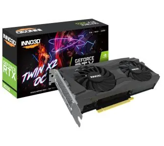 Karta graficzna Inno3D GeForce RTX 3050 Twin X2 OC 8GB GDDR6 128bit DLSS