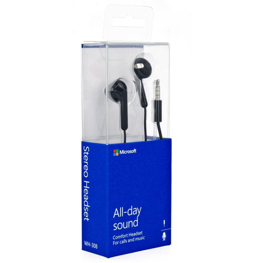 Słuchawki przewodowe Microsoft WH-308 (czarny)