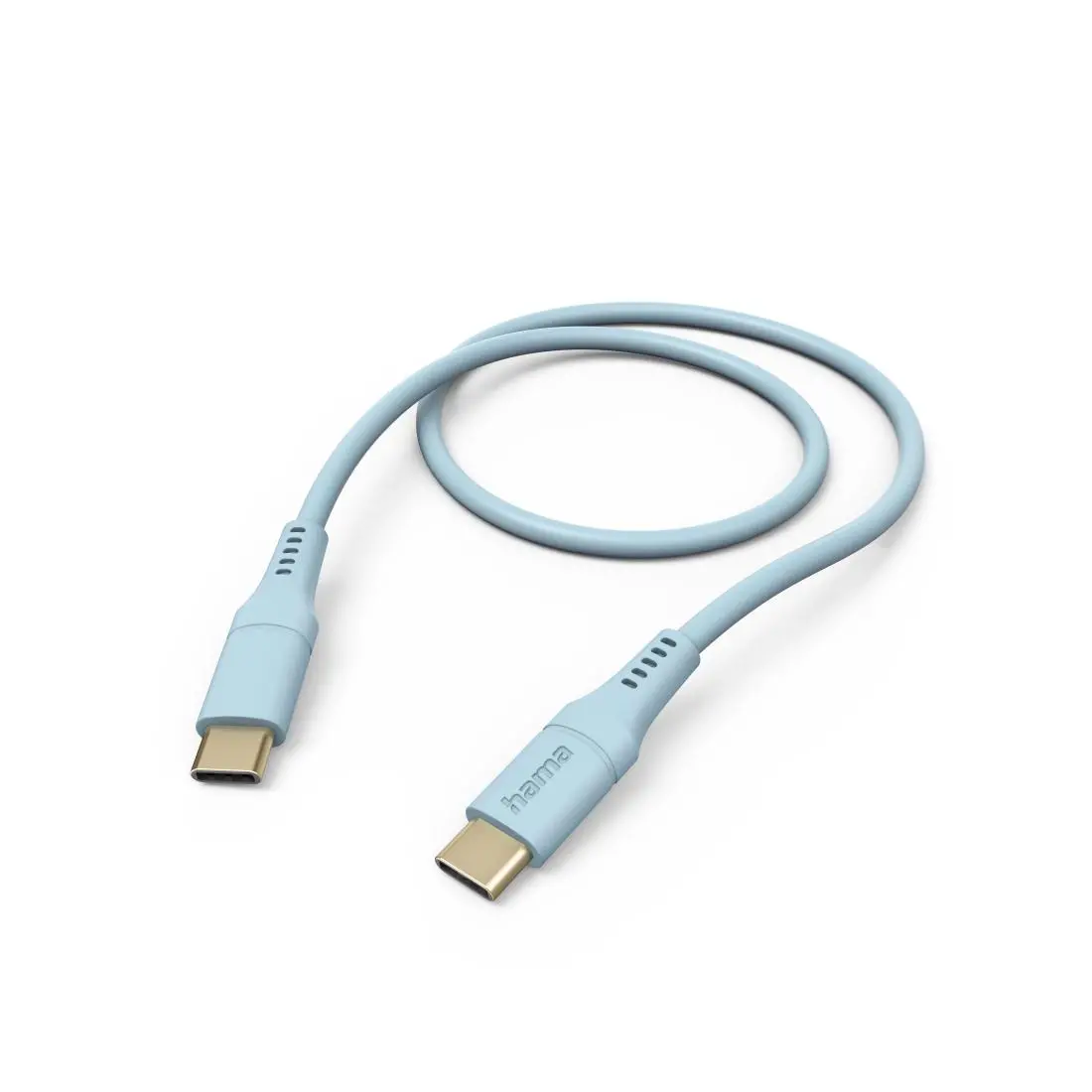 Kabel Hama Flexible USB-C do USB-C Niebieski
